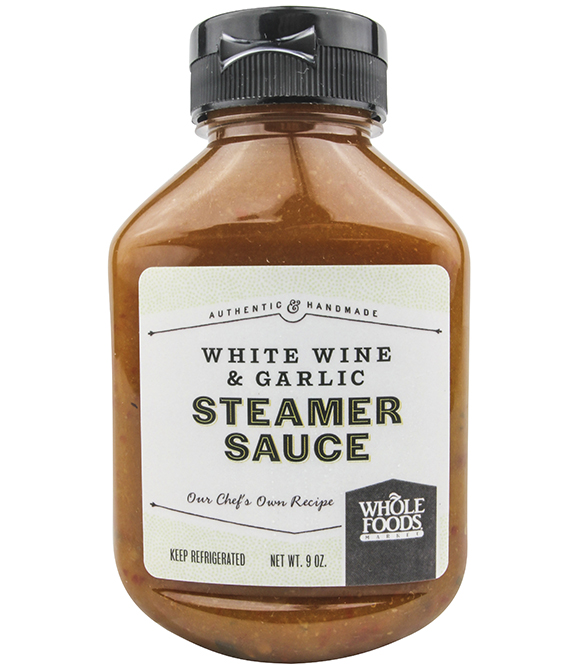 White Wine & Garlic Steamer Sauce Logo